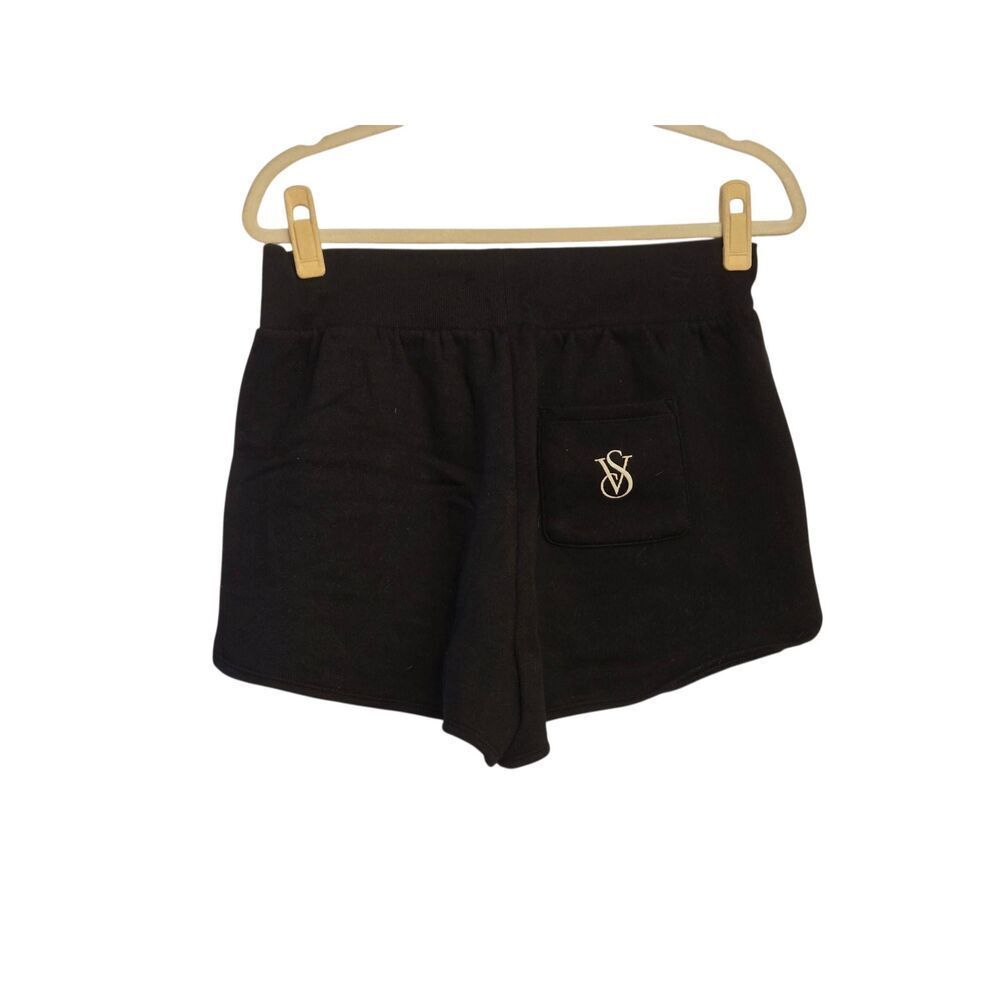 Victoria's Secret Women's Size Medium Black Sweat Shorts